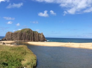 これが立岩かな。日本海の荒波に削られてもこの地に立つのが印象的