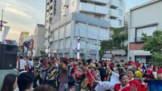 【よさこい】暑かろうが日が照ろうが(千葉の親子三代夏祭り報告)